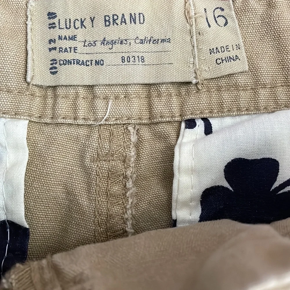 Lucky Brand Girls‎ Bermuda Shorts - Size 16
